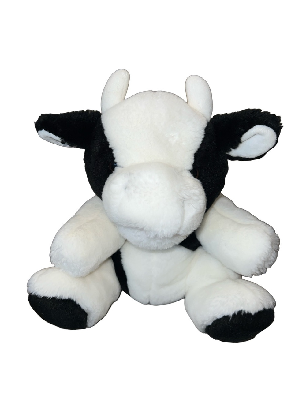 Animal Alley Toys R Us Spotted Cow Hand Puppet Plush Vtg 2000 no sound